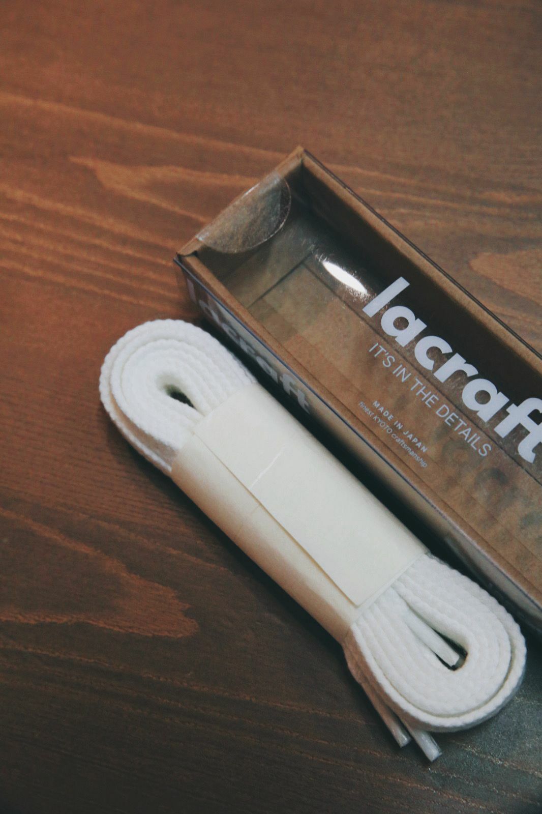 {現貨} LACRAFT White - Solid Shoelaces