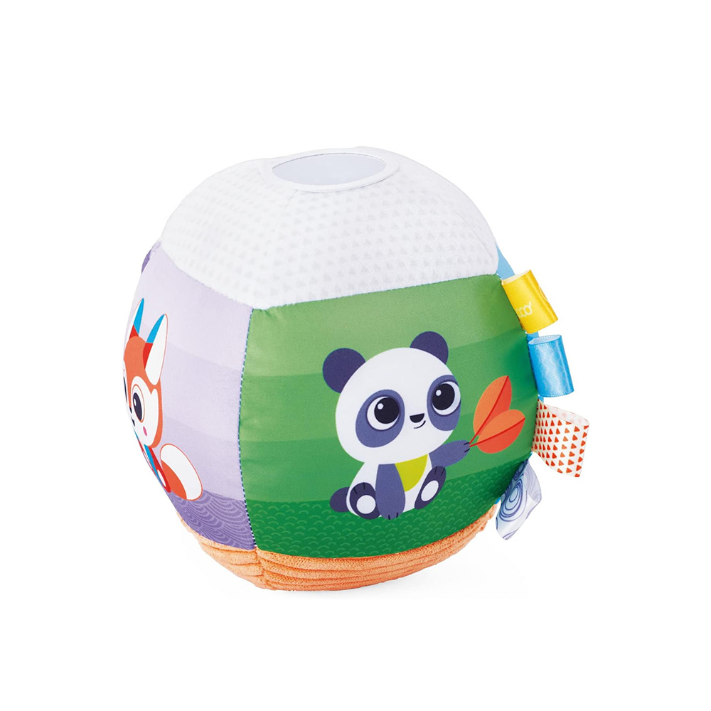 繽紛動物觸覺互動軟球