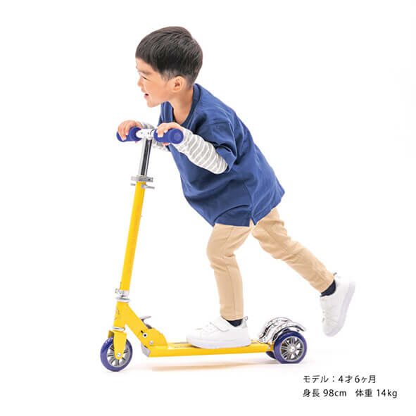 新幹線三輪兒童滑板車-Dr.yellow