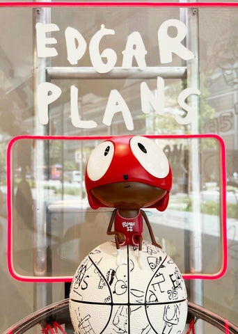 全球限量400隻 EDGAR PLANS X NBA FLY MAN 23 JORDAN 喬丹 藝術 聯名款 公仔 #GT