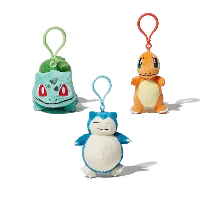 -(C013)-FRAGMENT & POKEMON THUNDERBOLT PROJECT 彩色寶可夢吊飾