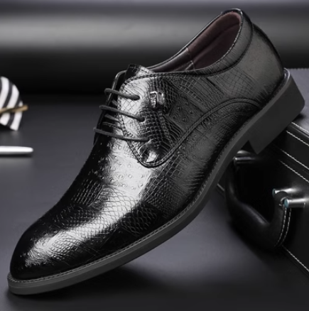 Leather shoes (pointed toe)