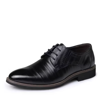 Casual leather shoes(12538)