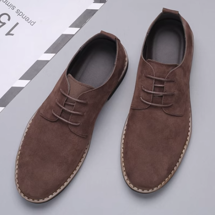 Leather shoes (gx016) (round toe)