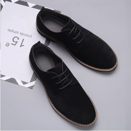 Leather shoes (gx016) (round toe)
