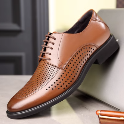 Leather shoes (kh0001-B hollow)