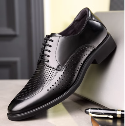 Leather shoes (kh0001-B hollow)