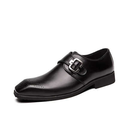 Casual leather shoes (wjl-s-8pu leather)