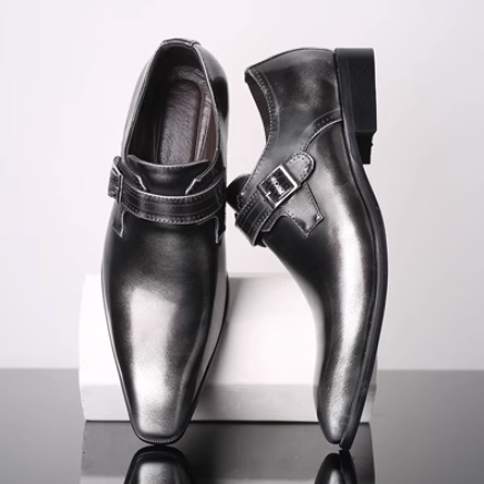 Casual leather shoes (wjl-APU leather)