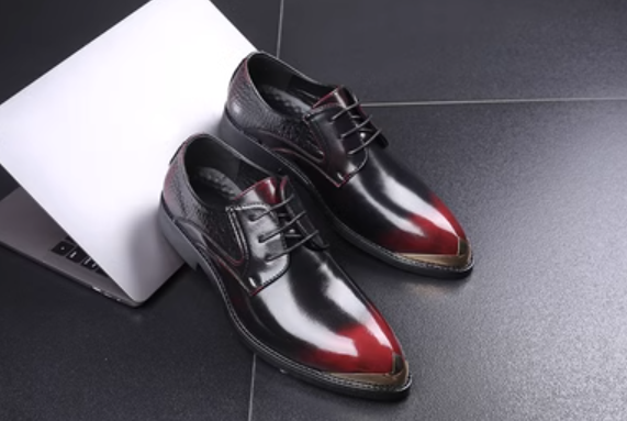 Casual leather shoes (wjl-s-8-Apu leather)