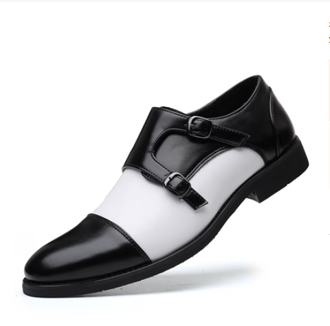 Casual leather shoes (wjl-s-8-Dpu leather)