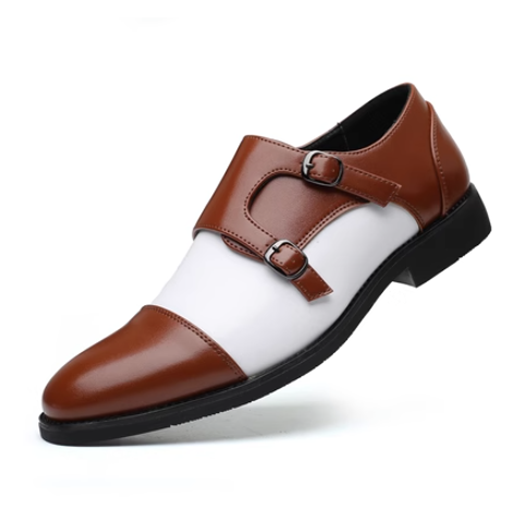Casual leather shoes (wjl-s-8-Dpu leather)