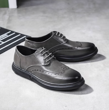 Casual leather shoes (hqs-18)