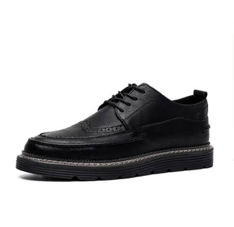 Casual leather shoes (hqs-18-E)