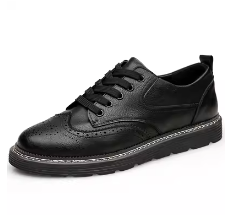 Casual leather shoes (hqs-18-F)