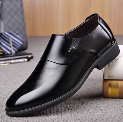 Leather shoes (footwear)