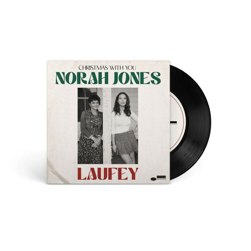 Norah Jones & Laufey Christmas with You 45rpm 7" Vinyl Single LP