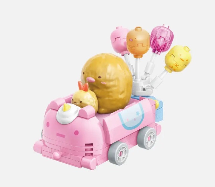 Qman 角落生物 炸豬排&炸蝦尾氣球車車