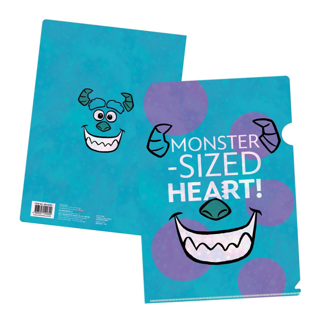 迪士尼怪獸大學 - A4文件袋 |毛毛