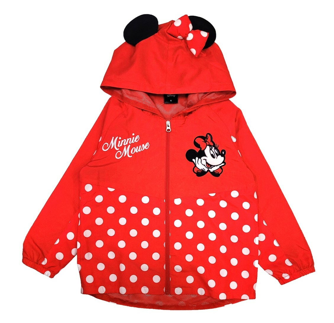 迪士尼米奇小童風褸 外套 |米妮 (有帽)