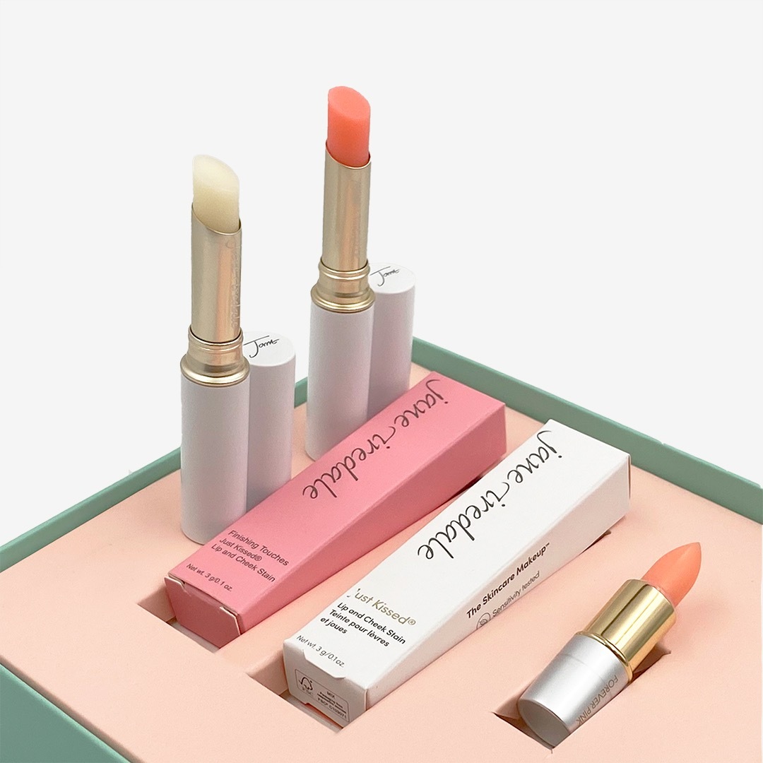 Jane Iredale Forever  唇膏套裝1+1