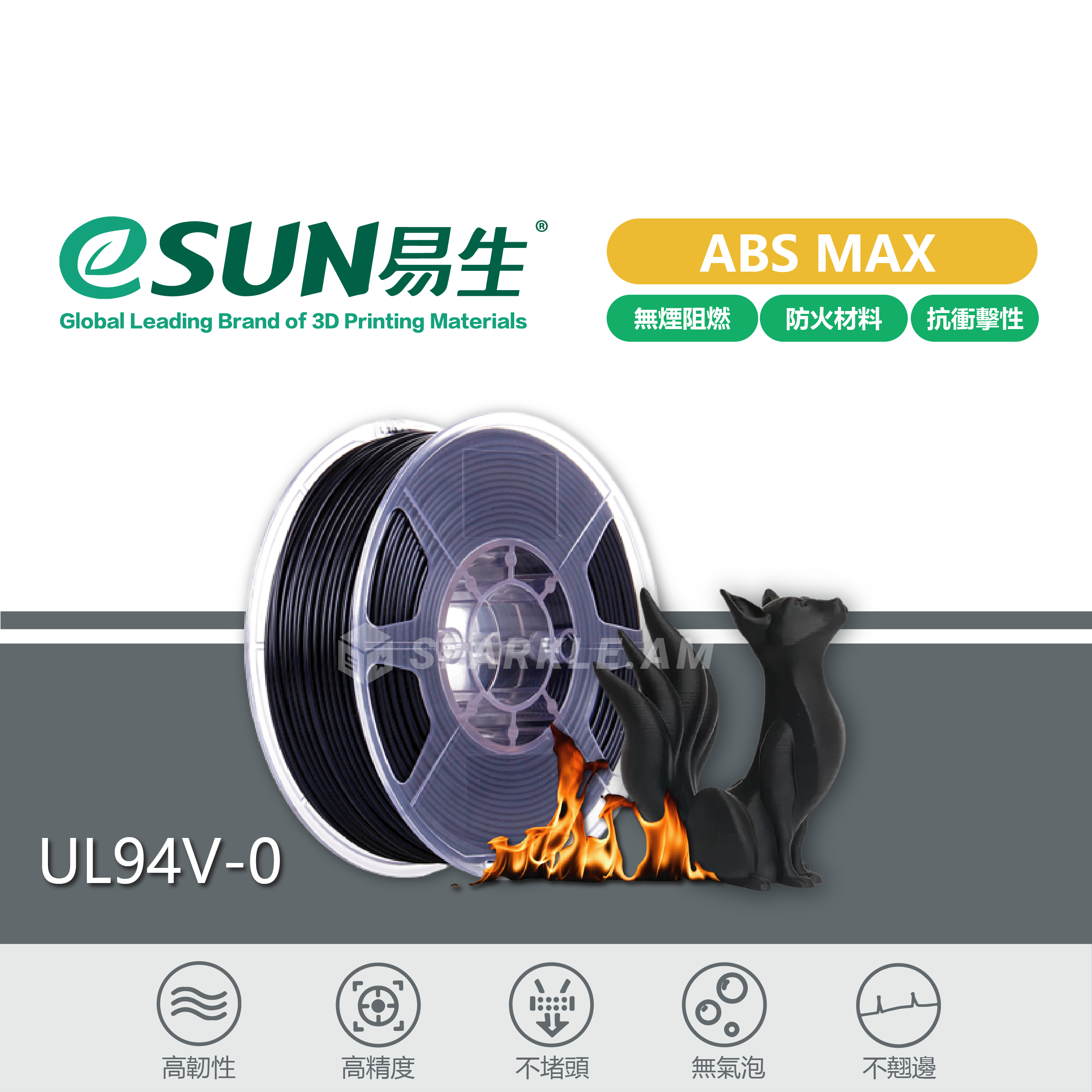 eSUN ABS max 1.75mm 線材