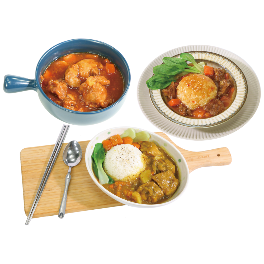 【信大】快樂大廚調理系列-雞豬牛三寶料理10件組