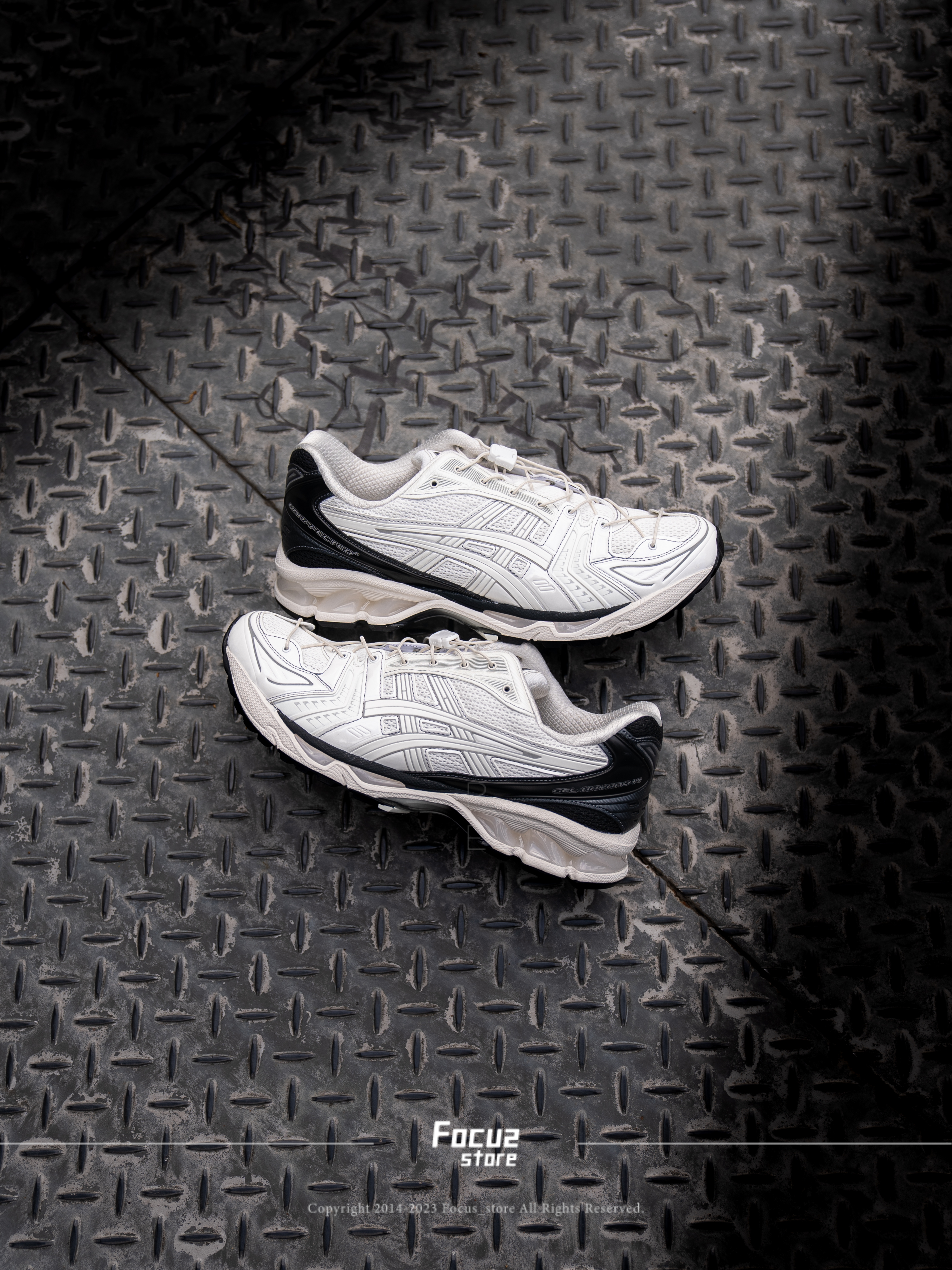 【Focus Store】現貨秒發 Unaffected x Asics Gel-Kayano 14 "White Black" 白黑 1201A922-100
