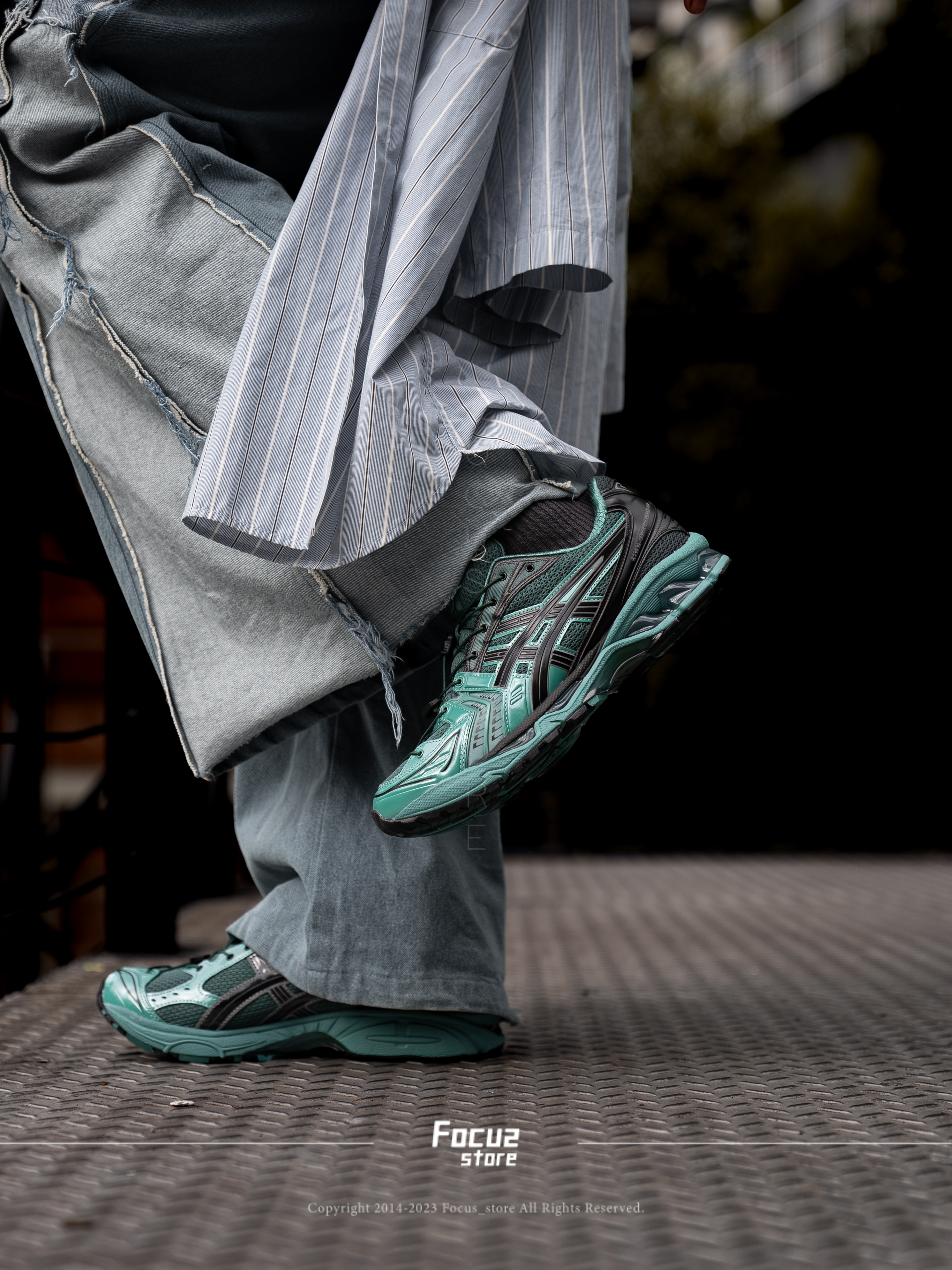 【Focus Store】現貨秒發 Unaffected x Asics Gel-Kayano 14 "Green Black" 黑綠 1201A922-300