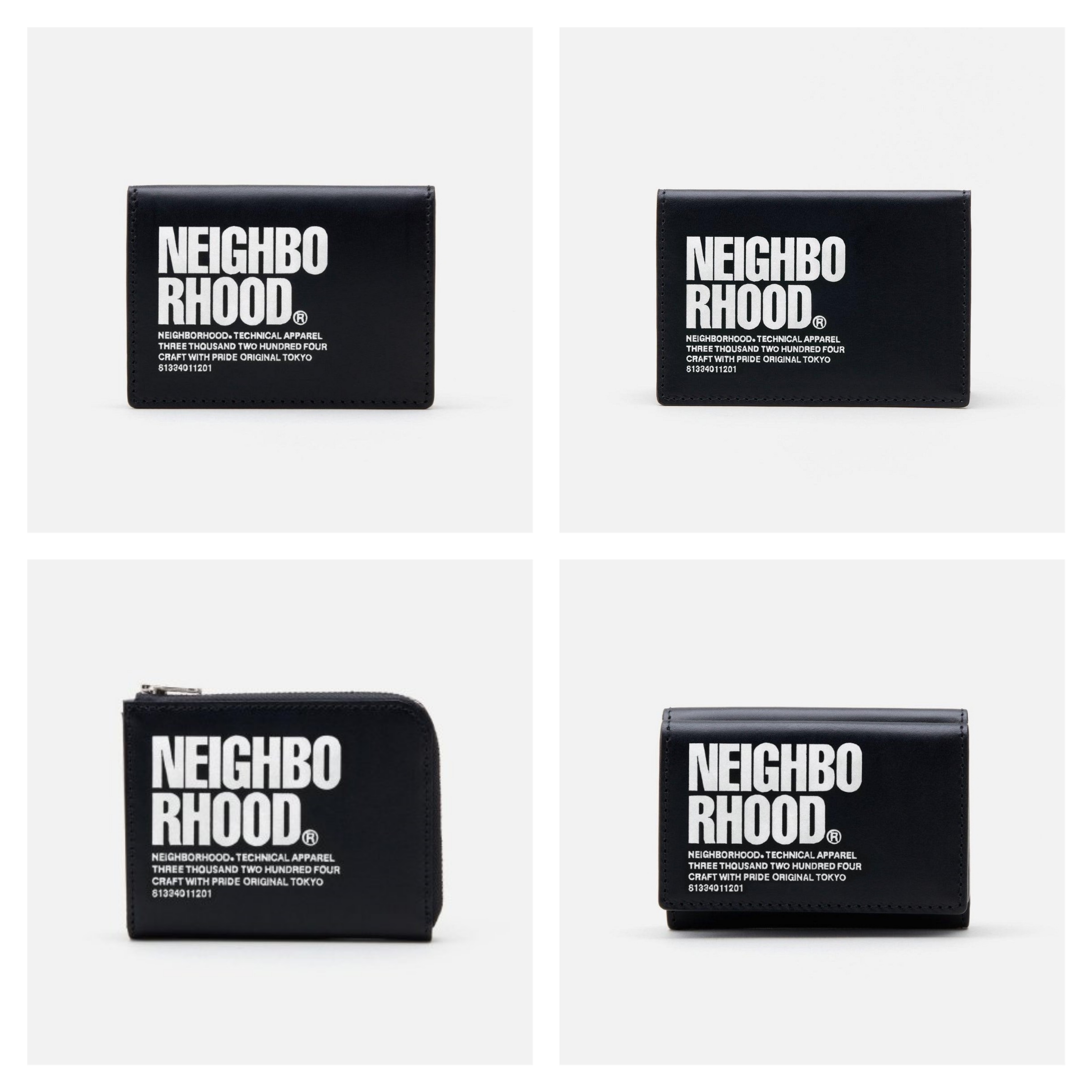 2023AW NEIGHBORHOOD ID 皮夾 短夾 零錢包 卡包 牛皮 4款 2色 現貨