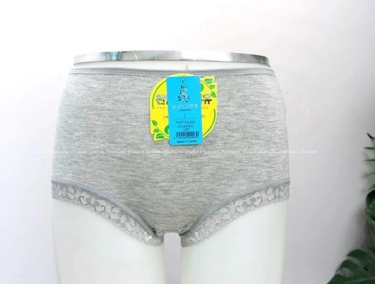 韓國超舒服高質彈性靚棉LACE內褲-6色3碼 #AS622