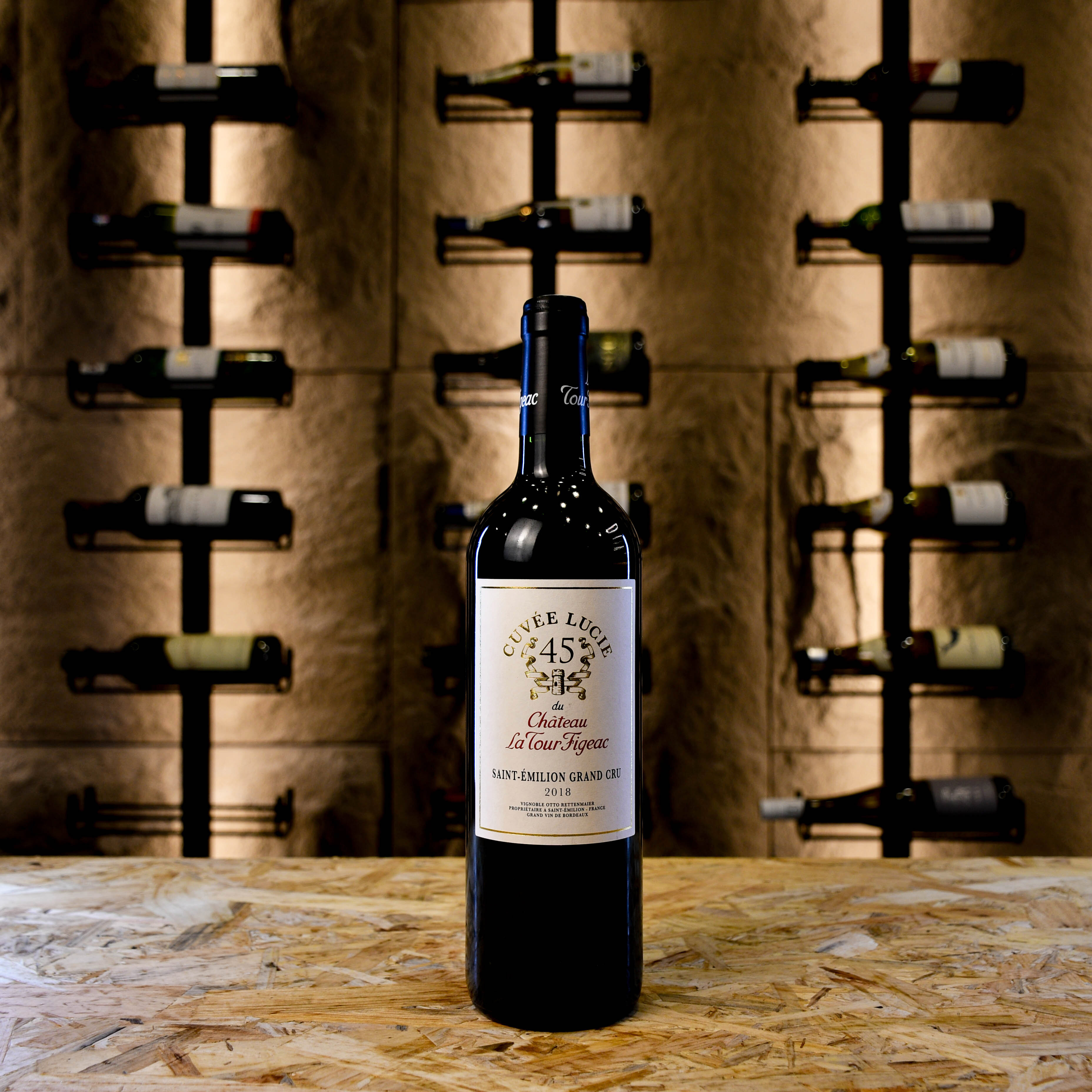 Chateau La Tour Figeac Cuvee Lucie 45 Saint Emilion Grand Cru 2018