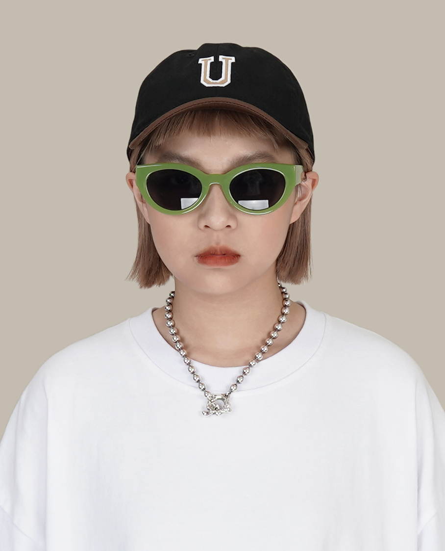 UNIVERSAL OVERALL U LOGO EMBROIDERY CAP - 23FW U LOGO刺繡老帽