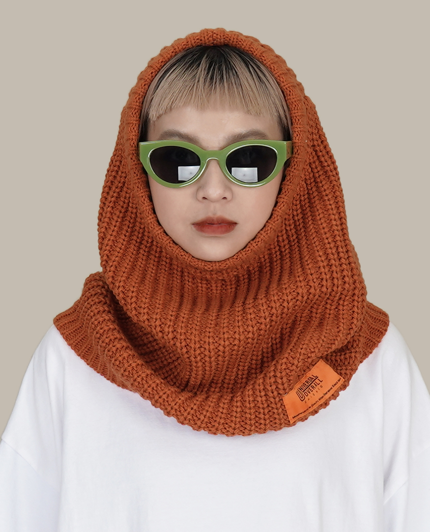 UNIVERSAL OVERALL KNIT BALACLAVA - 23FW 針織巴拉克拉瓦頭套