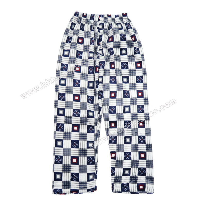 舒適家居保暖絨毛長褲