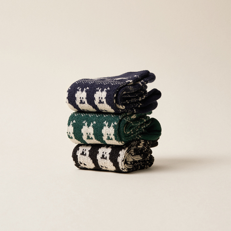 【Dinotaeng】Rudolph Quokka Nordic Socks 長襪