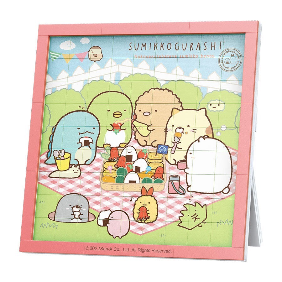 Qman 角落生物 一起野餐吧積木拼圖