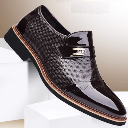 Leather shoes (footwear)