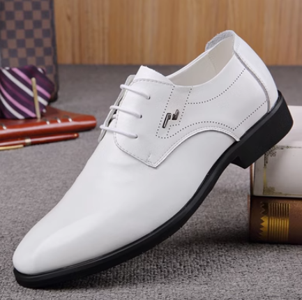 Leather shoes (lace-up style)