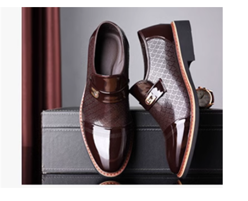 Leather shoes (footwear)