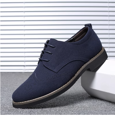 Casual leather shoes (wjl-4-A round toe)