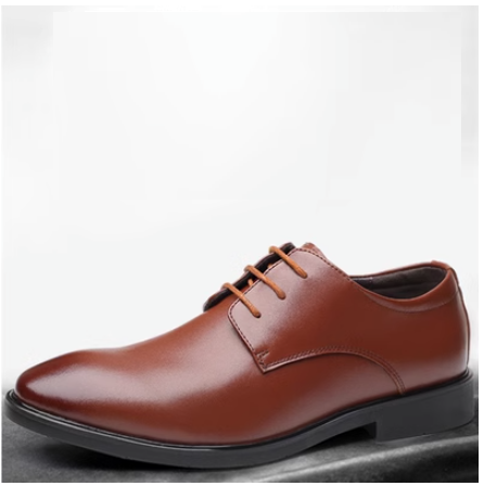 Leather shoes (lace-up style)