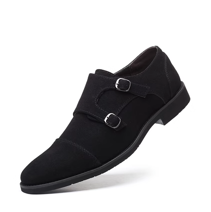 Casual leather shoes (wjl-4-B)