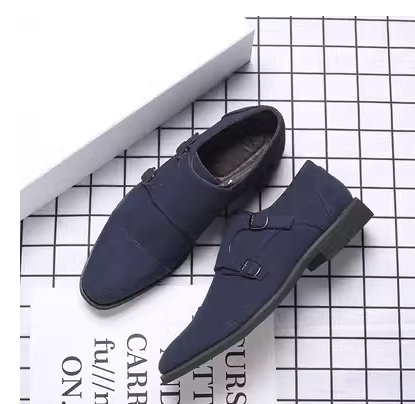 Casual leather shoes (wjl-4-B)