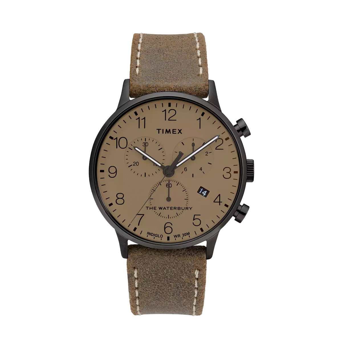 【網店限定】Timex Waterbury 40mm 皮帶 計時 石英錶 TW2T28300