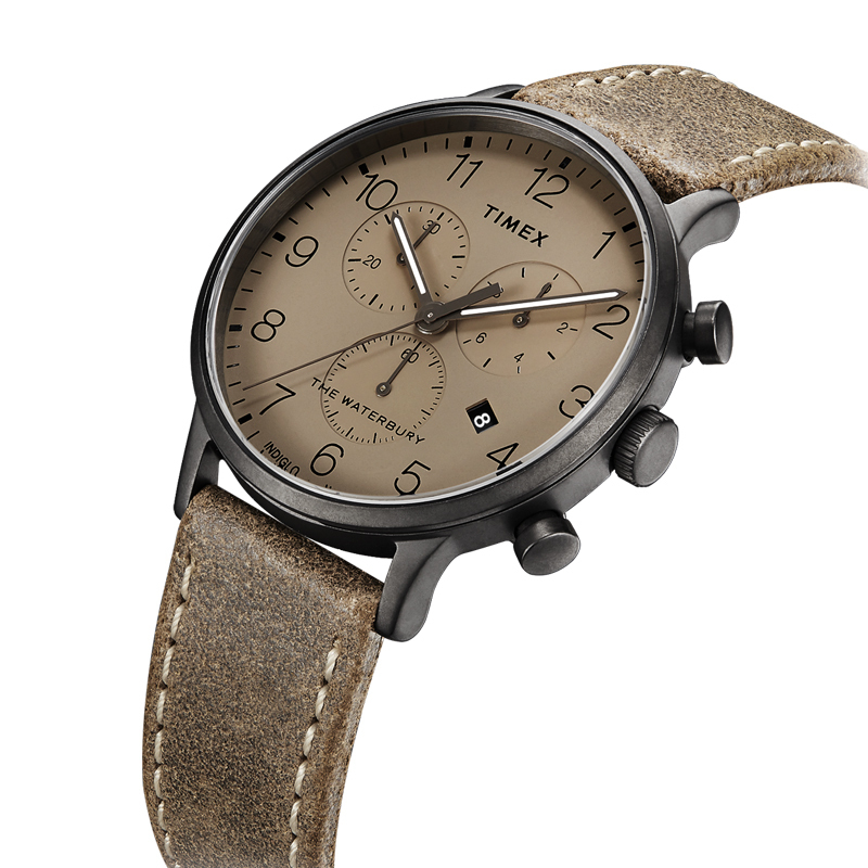 【網店限定】Timex Waterbury 40mm 皮帶 計時 石英錶 TW2T28300