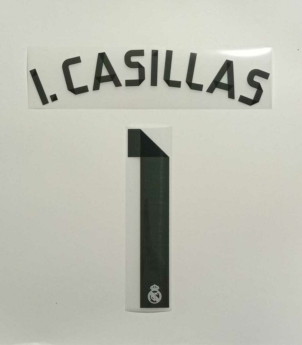 2014 Real Madrid Home Official Nameset 1 CASILLAS