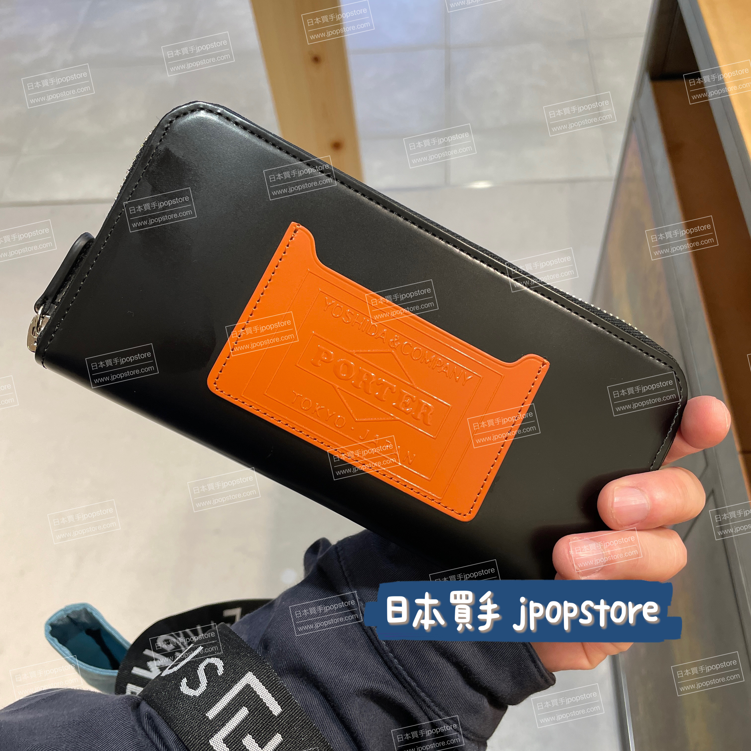 日本吉田包 PORTER / STAR FLAG  LONG WALLET