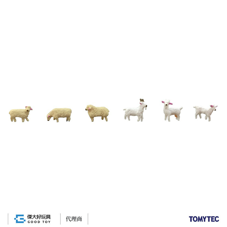 TOMYTEC 328186 動物 105-2 綿羊．山羊2