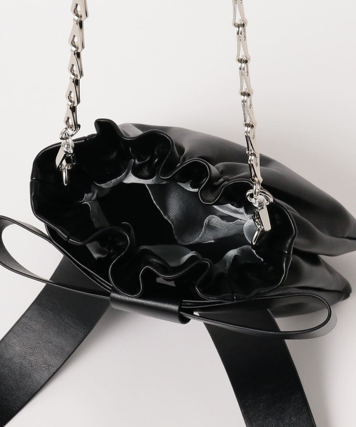 Ray BEAMS / Ribbon bag